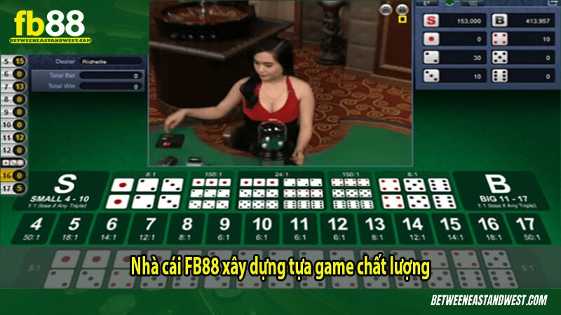 Sicbo Là Gì? Luật Chơi Và Các Kiểu Đặt Cược Cơ Bản 8 Nhà cái FB88 xây dựng tựa game chất lượng