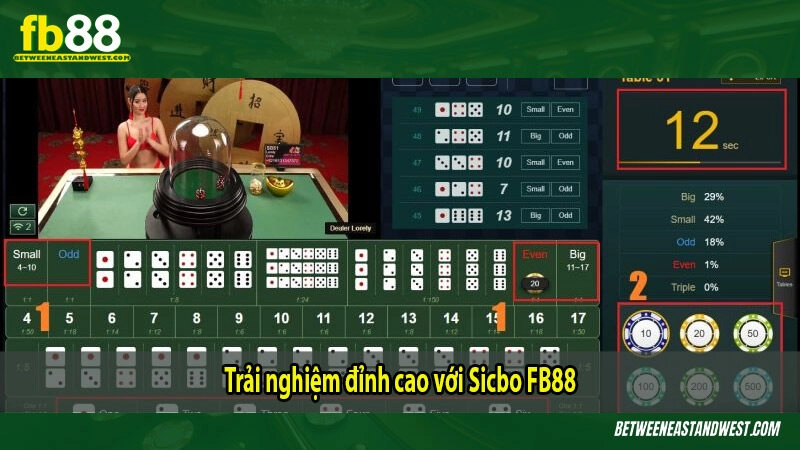 Sicbo Là Gì? Luật Chơi Và Các Kiểu Đặt Cược Cơ Bản 9 Trải nghiệm thú vị với Sicbo FB88