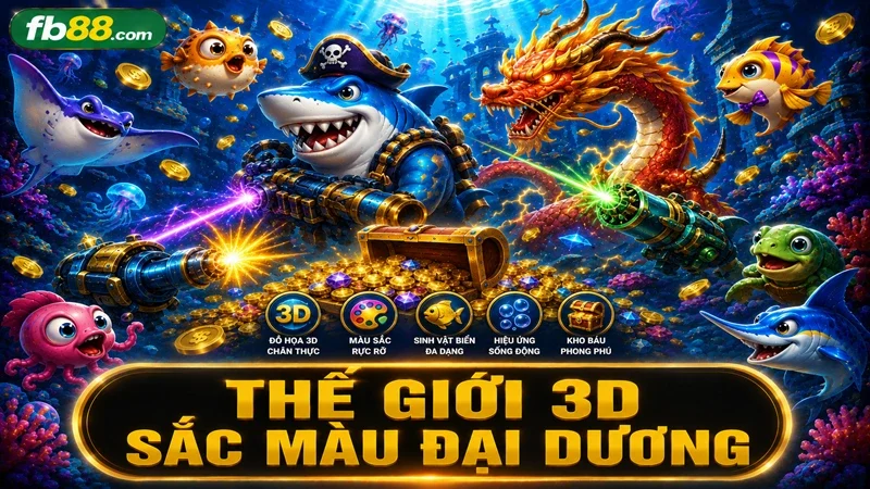 Sắc Màu Đại Dương – Trải Nghiệm Game Bắn Cá, Săn Ngọc Quý 5 tựa game sắc màu đại dương có thật sự hay như lời đồn